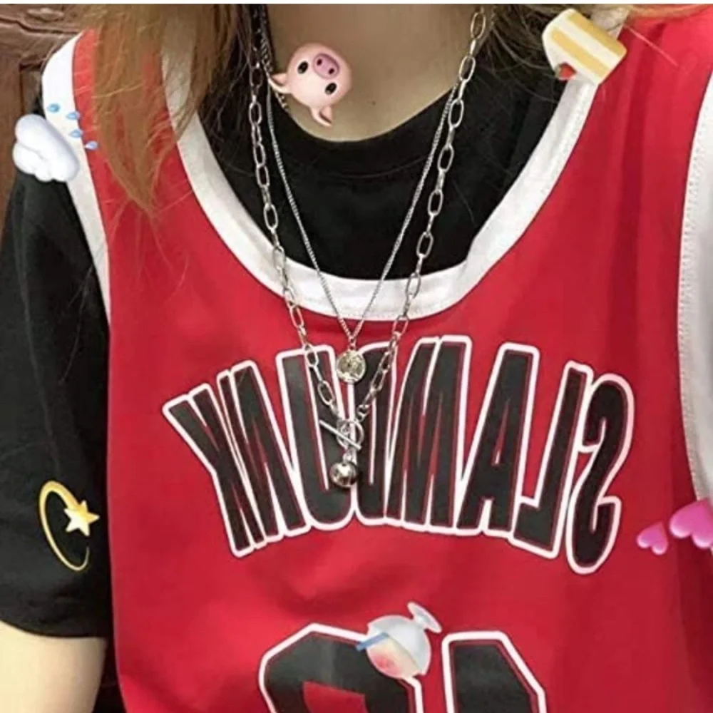 Punk Layered Chain Choker Necklace